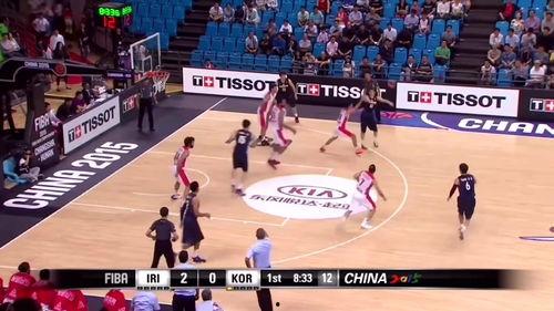 韩国vs伊朗篮球,韩国挑战伊朗，巅峰对决一触即发”