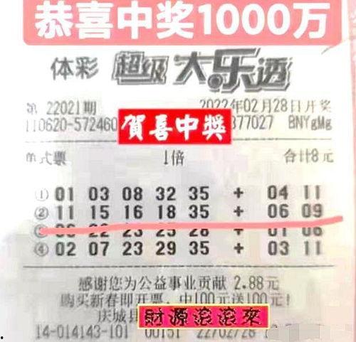 大乐透 开奖 结果i,幸运号码揭晓，大奖花落谁家？